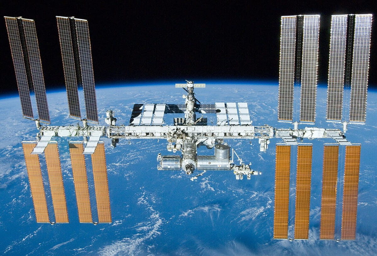 The International Space Station in May 2010