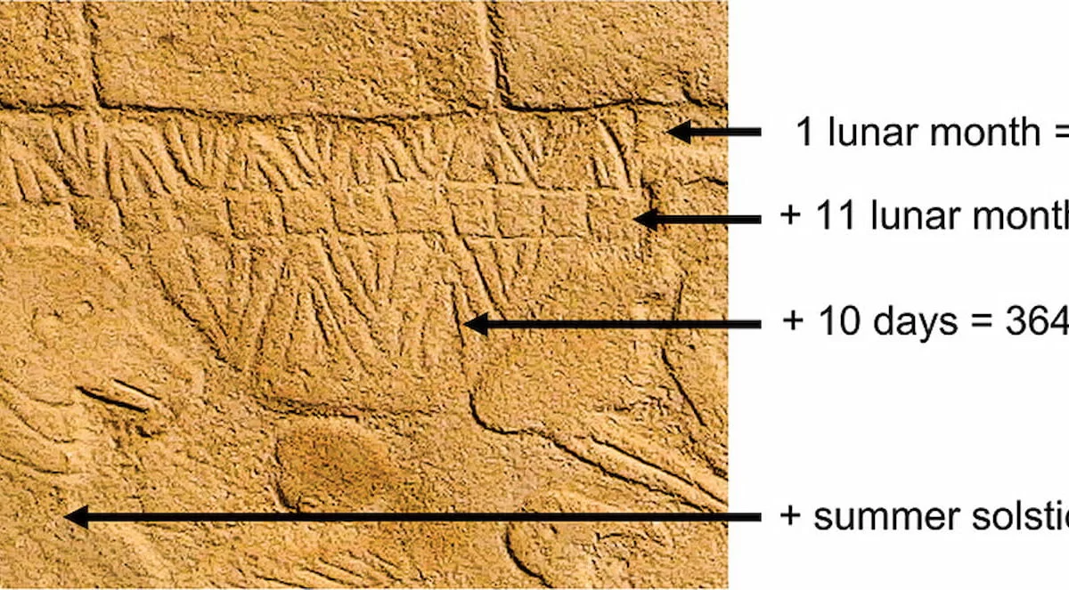 Detail of pillar 43 of Göbekli Tepe.