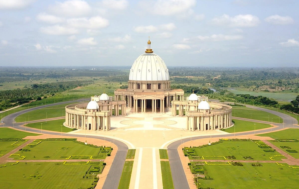 Basilica of Our Lady of Peace in Ivory Coast