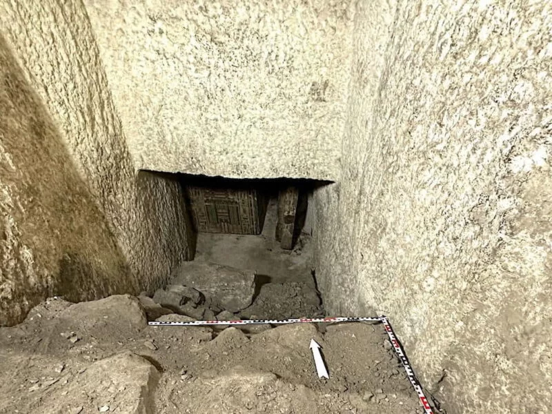 Archaeologists excavated 50 feet under Egypt’s largest non-royal tomb and found Idi’s double sarcophagus