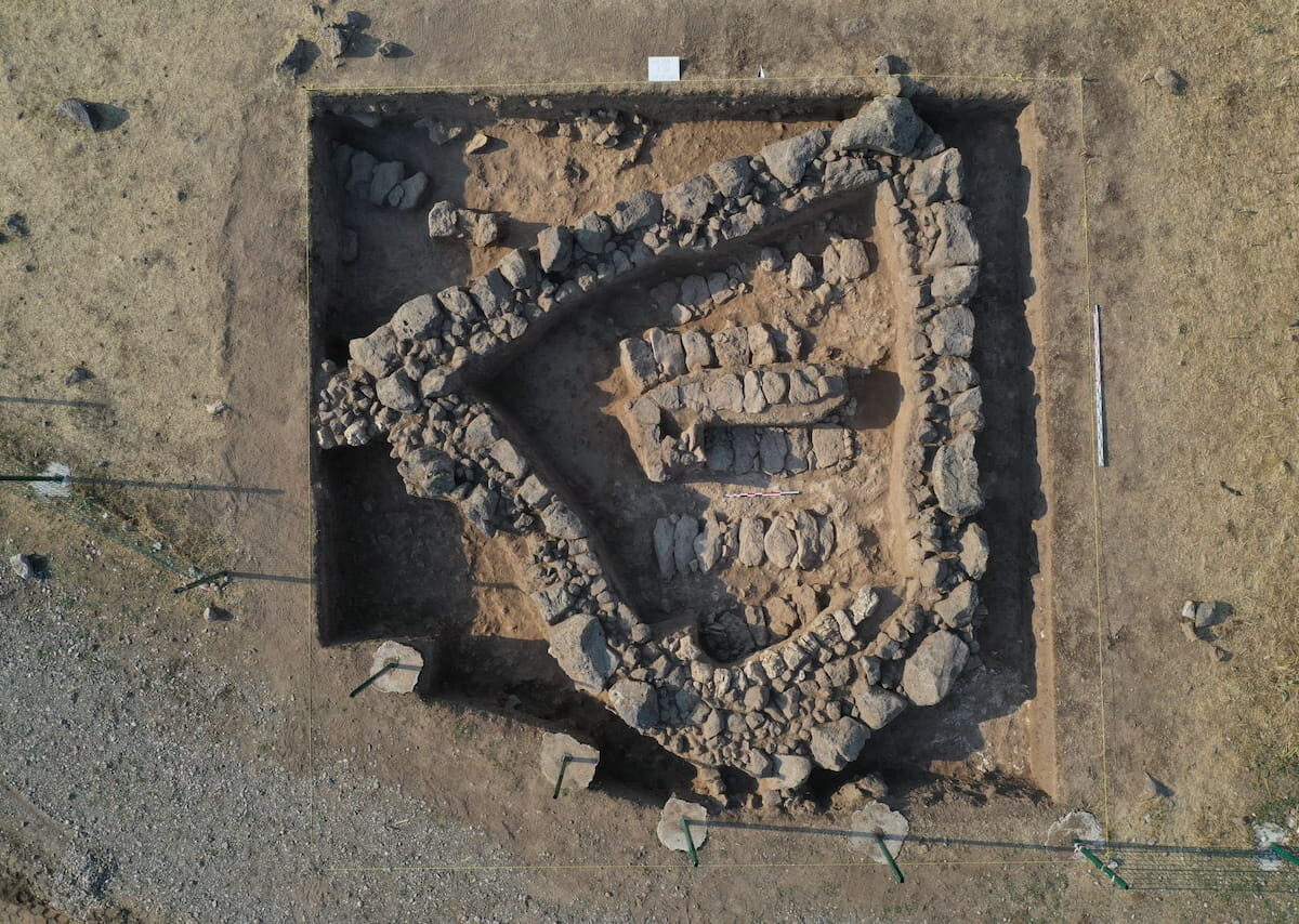 One of the structures discovered on the battlefield of Manzikert.