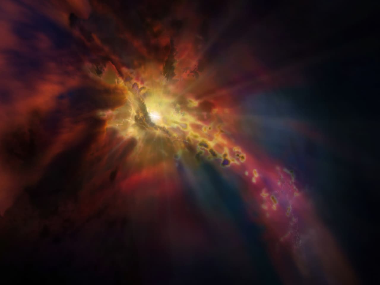 Physicists challenge the big bang theory and propose that the origin of