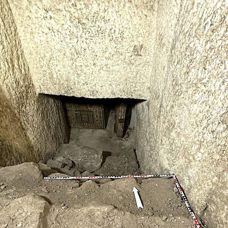 Encuentran el doble sarcófago de Idi a 15 metros de profundidad bajo la tumba no real más grande de Egipto